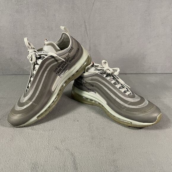 Off-White x Nike Air Max 97 Menta Men’s Sneakers Size 8